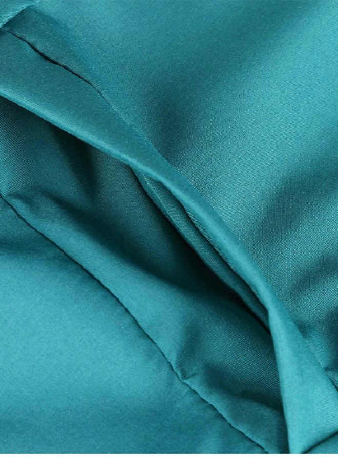 Gasin Medical Scrub Women's Medical Scrub Blue Medical Uniform  - Image 3