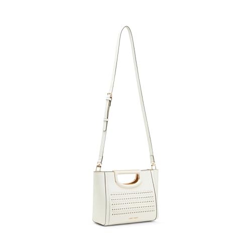Anne Klein perforated cut out handle satchel - Image 2
