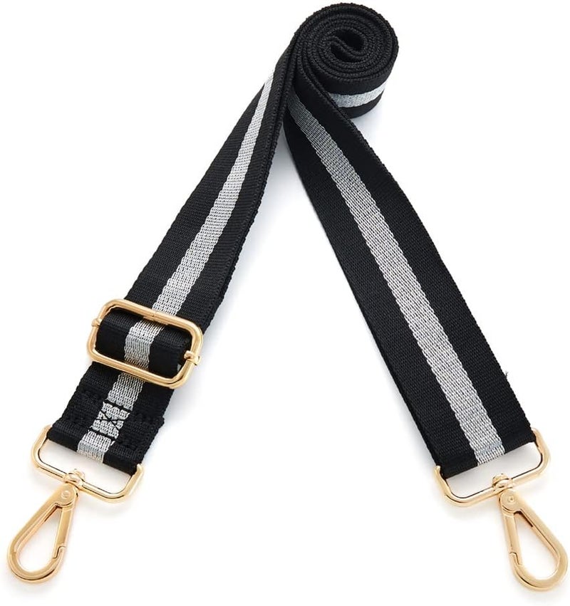 Kolti Purse Strap Replacement Crossbody Handbag Stripe Wide Adjustable - Image 1