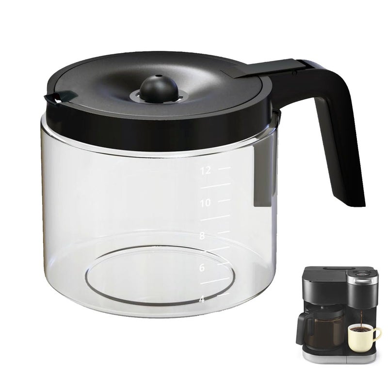 12 Cups Coffee Pot Replacement ONLY Compatible for KEURIG KDUO 12 Cups Coffee Machine 5100 Model Not compatible with Keurig other coffee makers