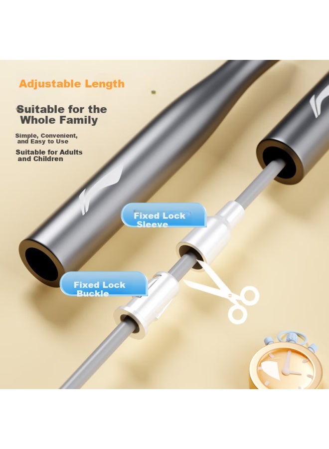 Li-Ning Li-ning Speed Jump Rope For Adults And Children, Specialized For Middle And Primary School Competitions, Exams, And Weight Loss Training, Professional Jump Rope For Jumping Experts  - Image 4