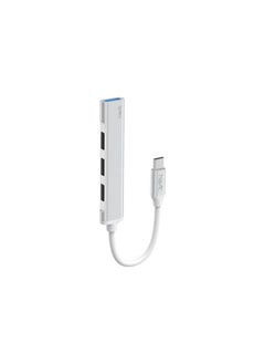 havit havit HB41 HUB 4 IN 1 Type-C to USB2.0 / USB3.0 - Silver  - Image 1
