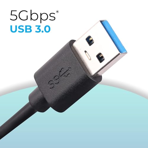 XIKKART 4 Port USB 3.0 Hub with Hi-Speed Data Transfer, LED Indication, 30cm Cable, Backward Compatible, Multi Device Connection, Plug Play Usage, Glossy Finish and Lightweight Design (Black) - Image 4