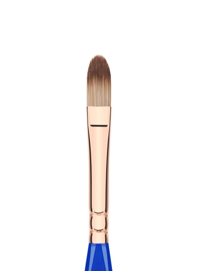 Bdellium Tools Professional Makeup Brush - Golden Triangle 937 Bold Concealer - With All Vegan and Soft Synthetic Fibers, For Blending Concealer (Blue, 1pc) - Image 5