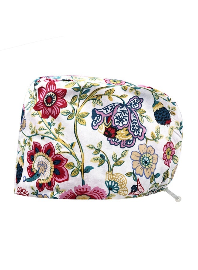 NIBEMINENT Unisex Scrub Hats Surgical Hats Printed Medical Nurse Operating Room Caps Women Pet Grooming Nursing Hats Sanitary Cap