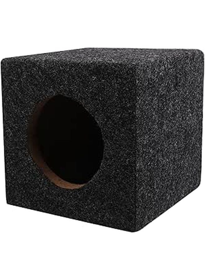Square Wooden Subwoofer Enclosure Box 5 Inch Speaker Cabinet For Car Audio Upgrade - Image 1