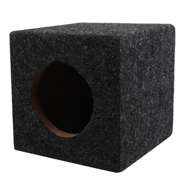 Square Wooden Subwoofer Enclosure Box 5 Inch Speaker Cabinet For Car Audio Upgrade - Image 2