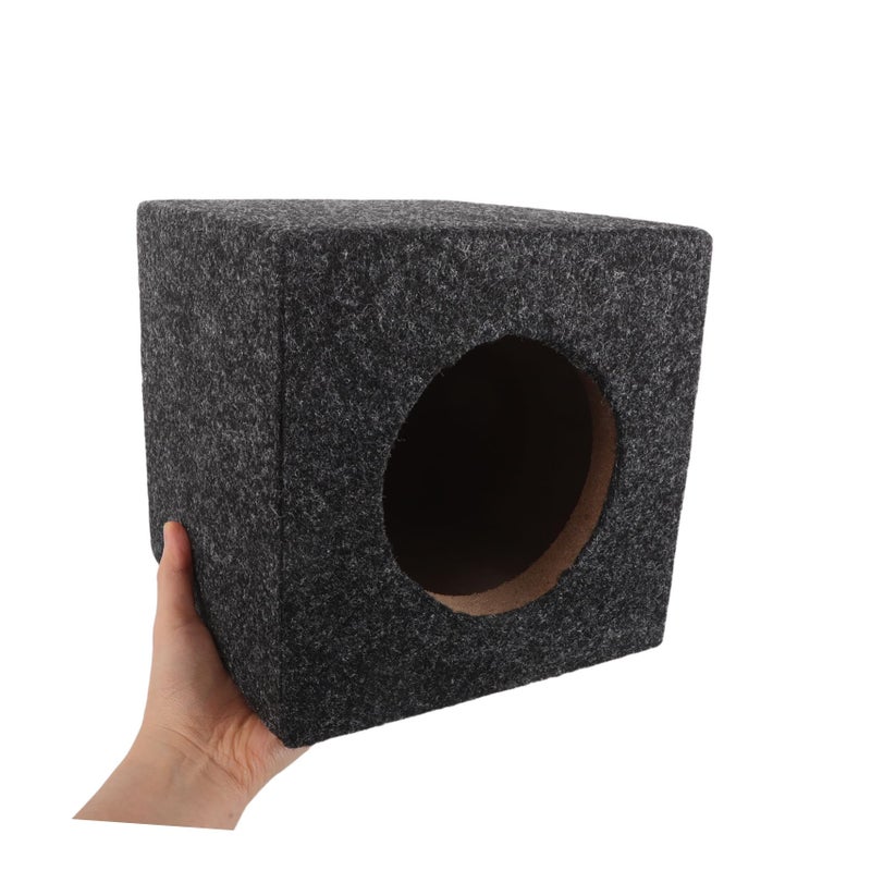 Square Wooden Subwoofer Enclosure Box 5 Inch Speaker Cabinet For Car Audio Upgrade - Image 5