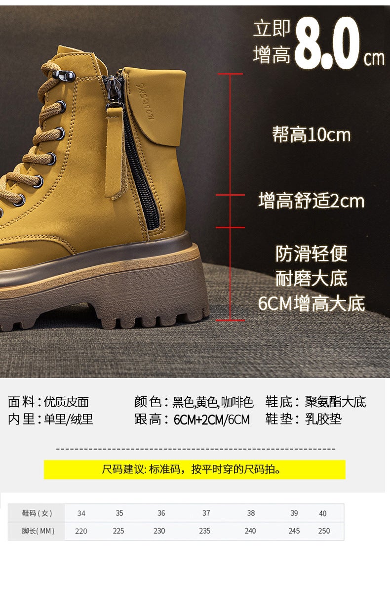 Martin Boots for Women 2026 New Retro Motorcycle Boots and Style Leather Short Work Boots British Style Versatile Women''s Boots - Image 1