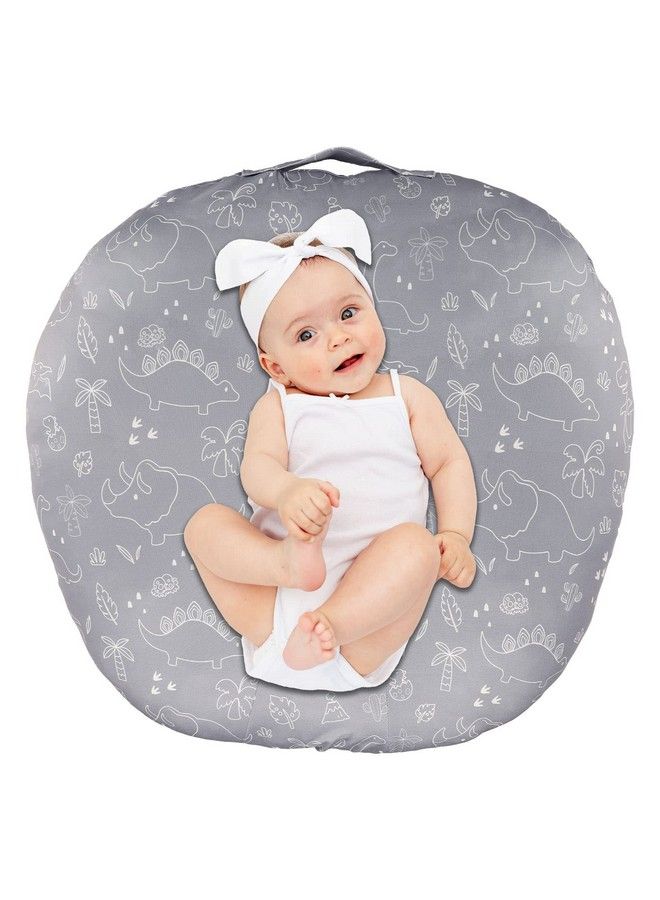 DILIMI Newborn Lounger Cover Removable Cover Ultra Soft Comfortable Lounger Slipcover Removable Cover For Infant Lounger Pillow Dinosaur - Image 1