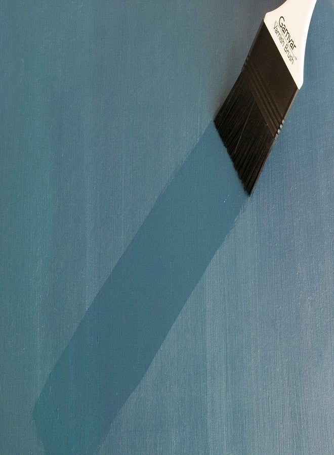 Gamblin Gamvar Varnish Brush 75mm - Professional Paint Brush for Acrylic Varnish Oil Gesso Polyurethane and More! Vegan-Friendly Synthetic Bristles Ideal for Varnishing Interior and Exterior Projects - Image 5