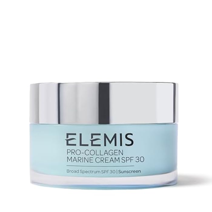 ELEMIS Pro-Collagen Marine Cream SPF 30, Lightweight Anti-Wrinkle Daily Facial Moisturizer - Image 1