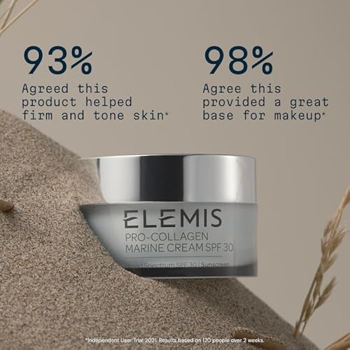 ELEMIS Pro-Collagen Marine Cream SPF 30, Lightweight Anti-Wrinkle Daily Facial Moisturizer - Image 4