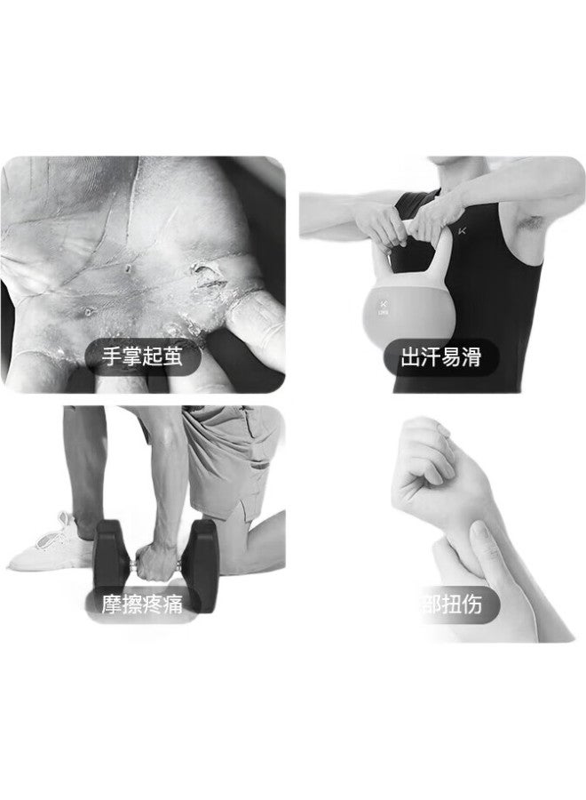 Keep Fitness Gloves For Men And Women, Gel 3D Palm Pads, Sports Equipment Training, Cycling Half-Finger Non-Slip Wrist Guard, Cloud Pink, Size L - Image 2