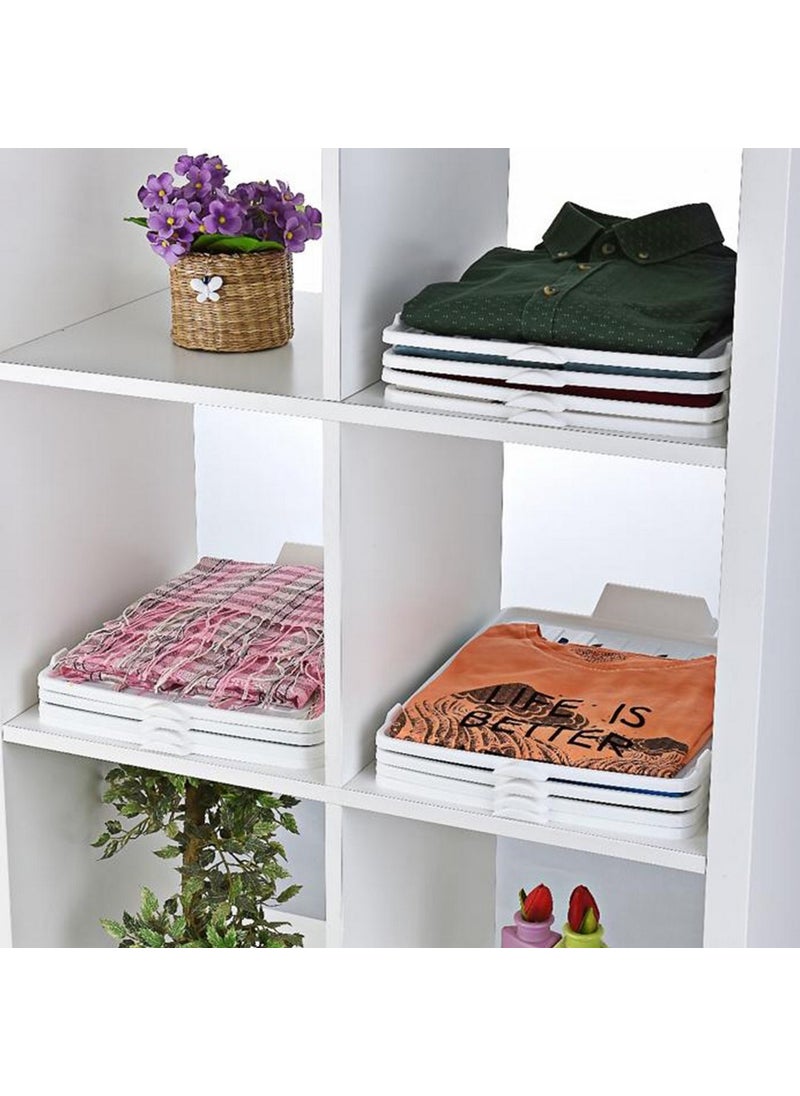 Dükkanönü - T-Shirt Organizer, Shirt, Dress, Wardrobe Organizer 24 Pack T-Shirts - Image 1