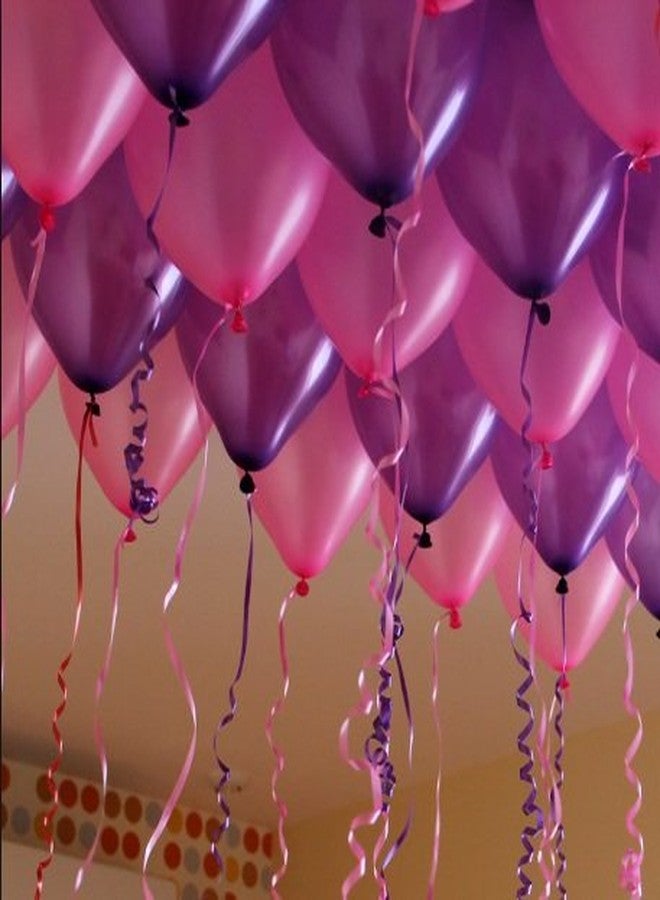 Hk Balloonstm Hk0284 Metallic Purple & Pink (Purple & Pink Pack Of 50)Birthday Party Balloons - Image 1
