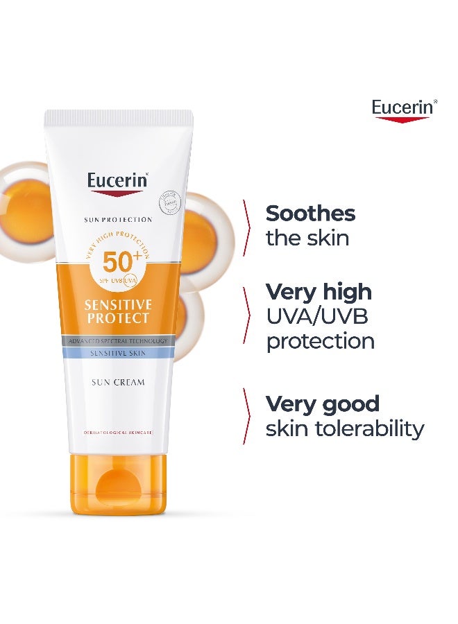 Eucerin Pack Of 2 Sensitive Protect Sun Cream For Sensitive & Dry Skin - 50ml - Image 3