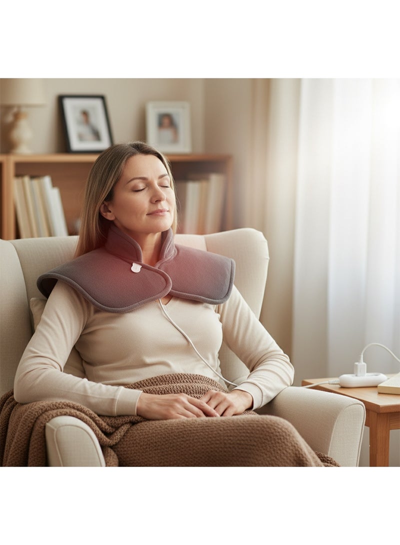بريما وسادة تسخين للرقبة والكتف تمنحك إحساس دفء عميق وتحكم متعدد المستويات مع نظام أمان يضمن استخدام مطمئن - Image 5