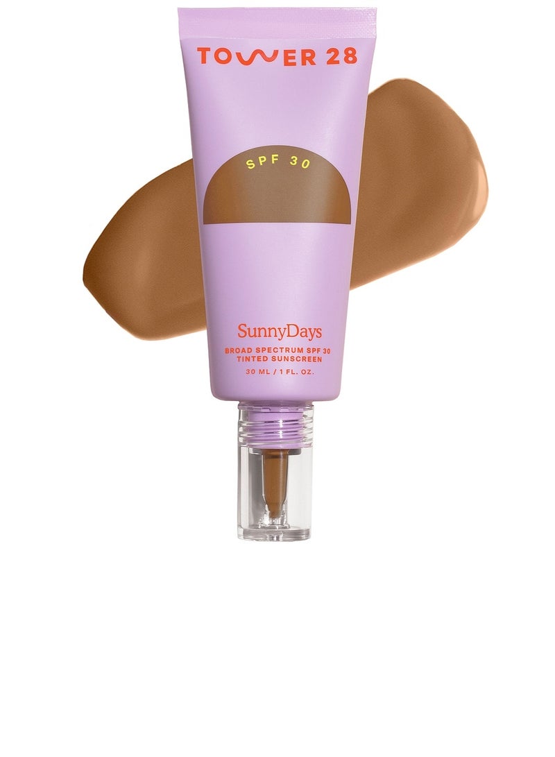 تاور 28 صني ديز كريم أساسي مع واقي شمس 30 مل _50 غروب الشمس - Image 1