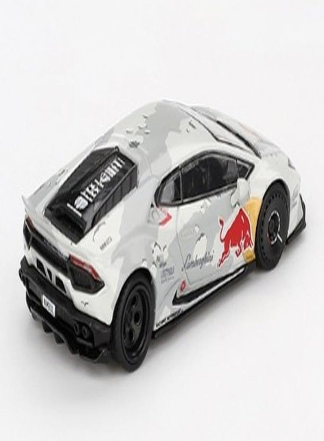 MINI GT Huracan LB-Works Ver. 2 "Mad Mike NIMBUL Gray with Graphics Limited Edition 1/64 Diecast Model Car MGT00967 - Image 3