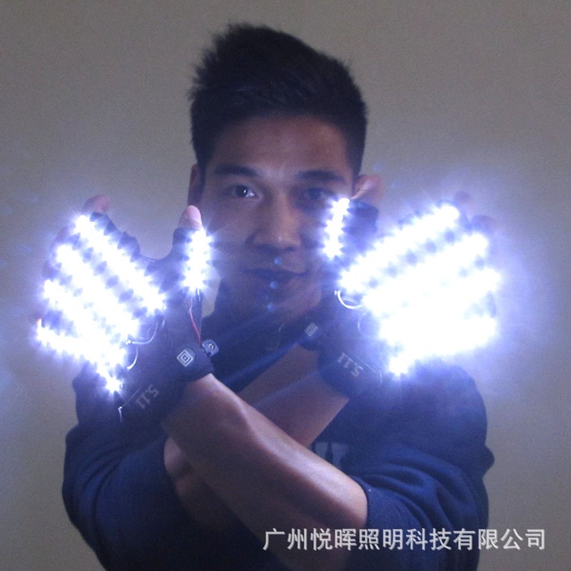Luminous Gloves Stage Performance Bar Performance Low Price with Led Light Luminous Clothing Led Glasses 12V Laser Gloves - Image 2