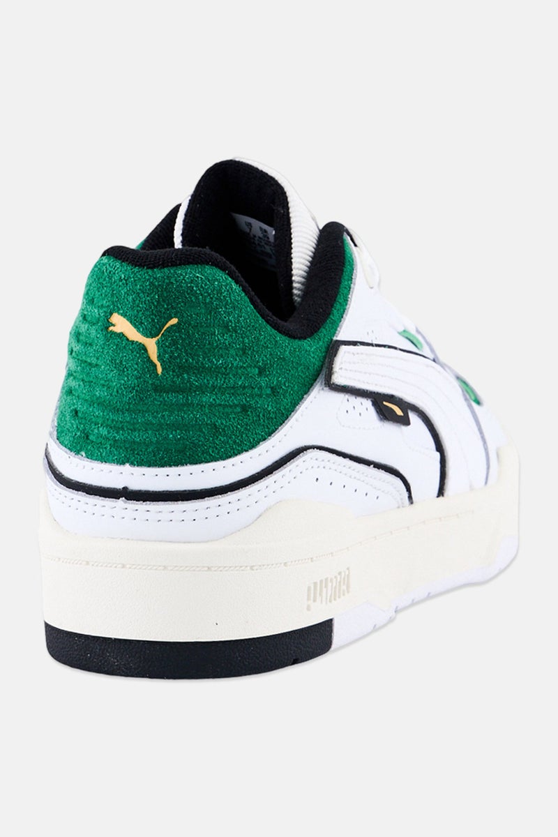 PUMA Kids Boy Slipstream Lace Up Outdoor Shoes, White - Image 2