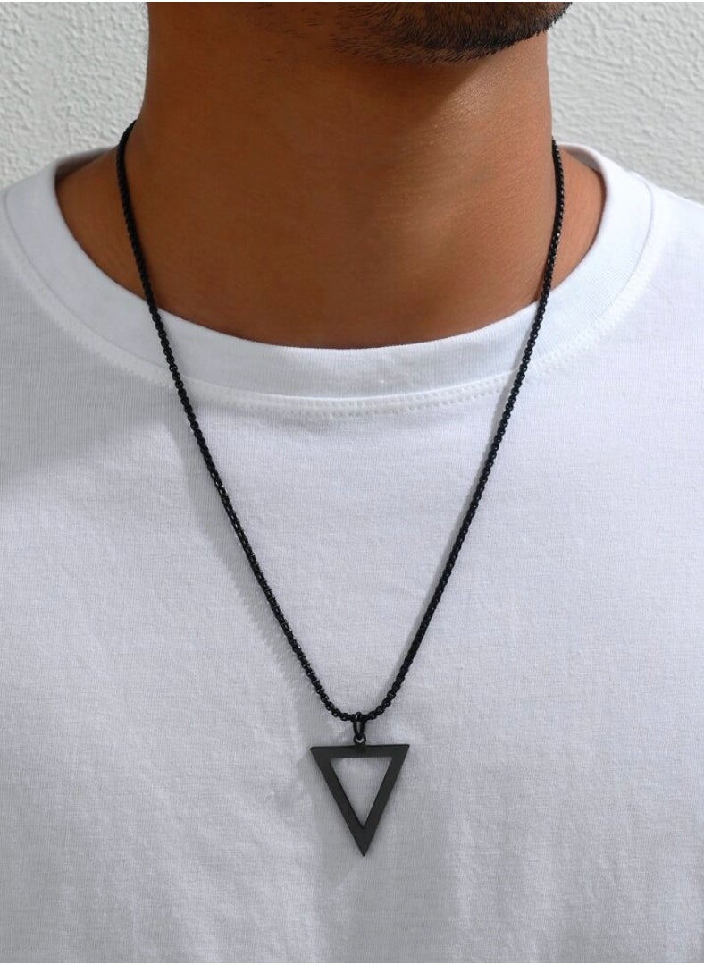 JewelryLand Elegant Stainless Steel Necklace For Men  - Image 2