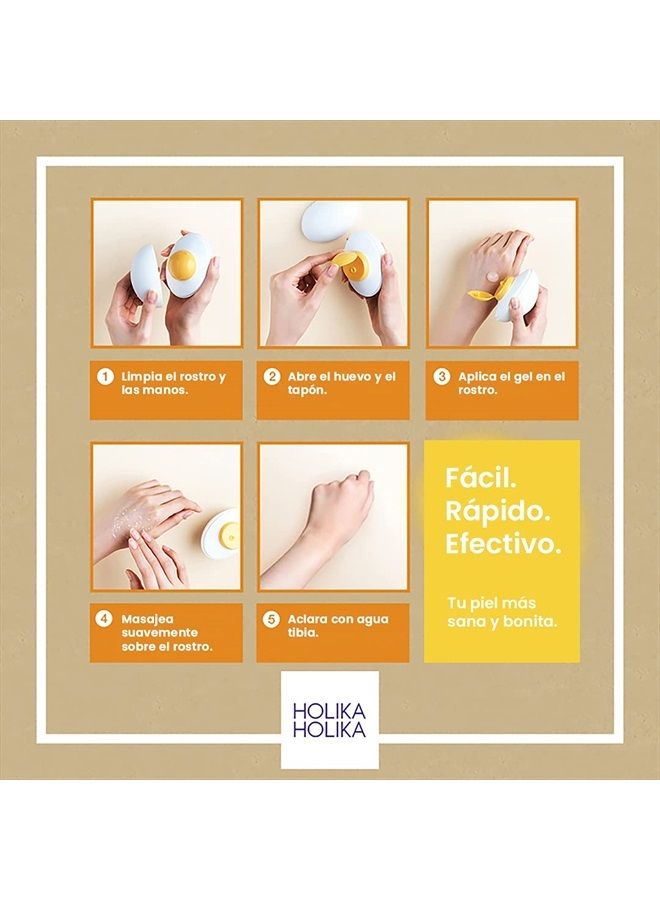 Holika Holika جل تقشير بيض هوليكا هوليكا السلس، 4.7 أونصة - Image 5