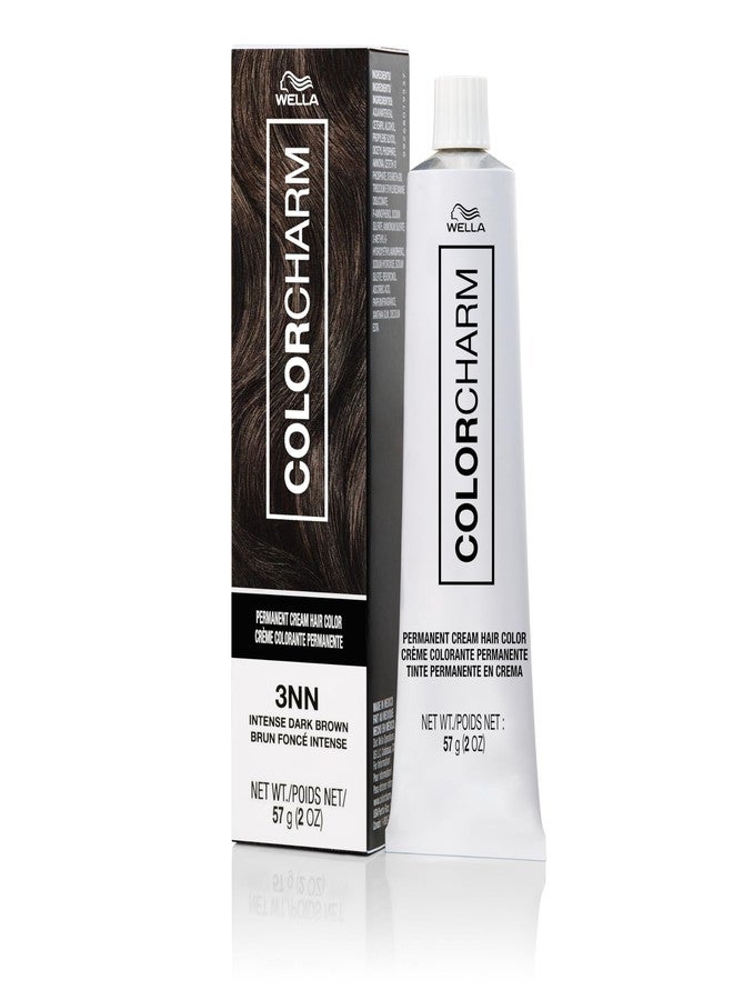 COLORCHARM Permanent Cream Hair Color, 3NN Intense Dark Brown, 2 oz. - Image 1