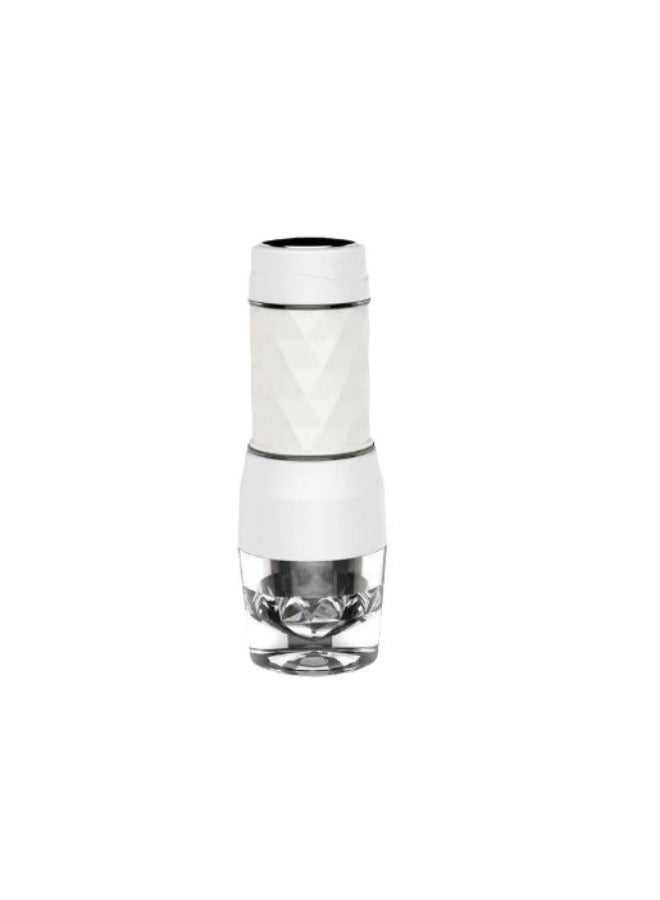 MIXDE 3-in-1 Portable Espresso Coffee Machine Manual Milk Frother For Capsule and Coffee Powder 120ML White  - Image 1