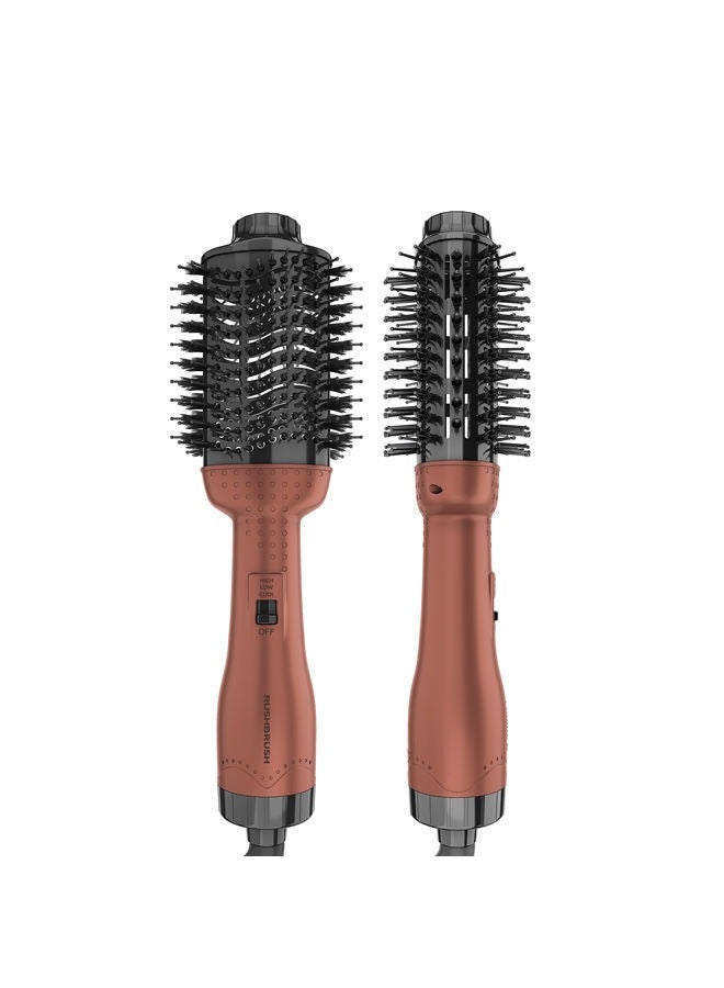 راش براش فرشاة تكثيف الشعر V2 برو ذهبي وردي