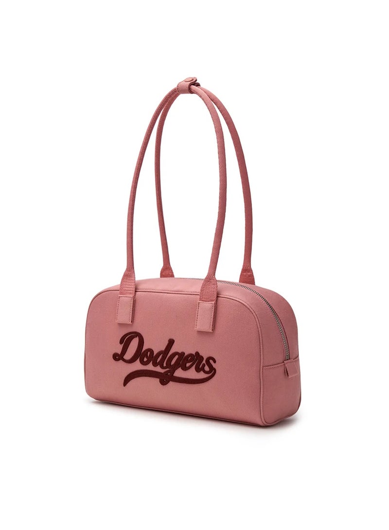 MLB MLB Los Angeles Dodgers Polyester Handbag Shoulder Bag Regular Unisex Dark Pink  - Image 3