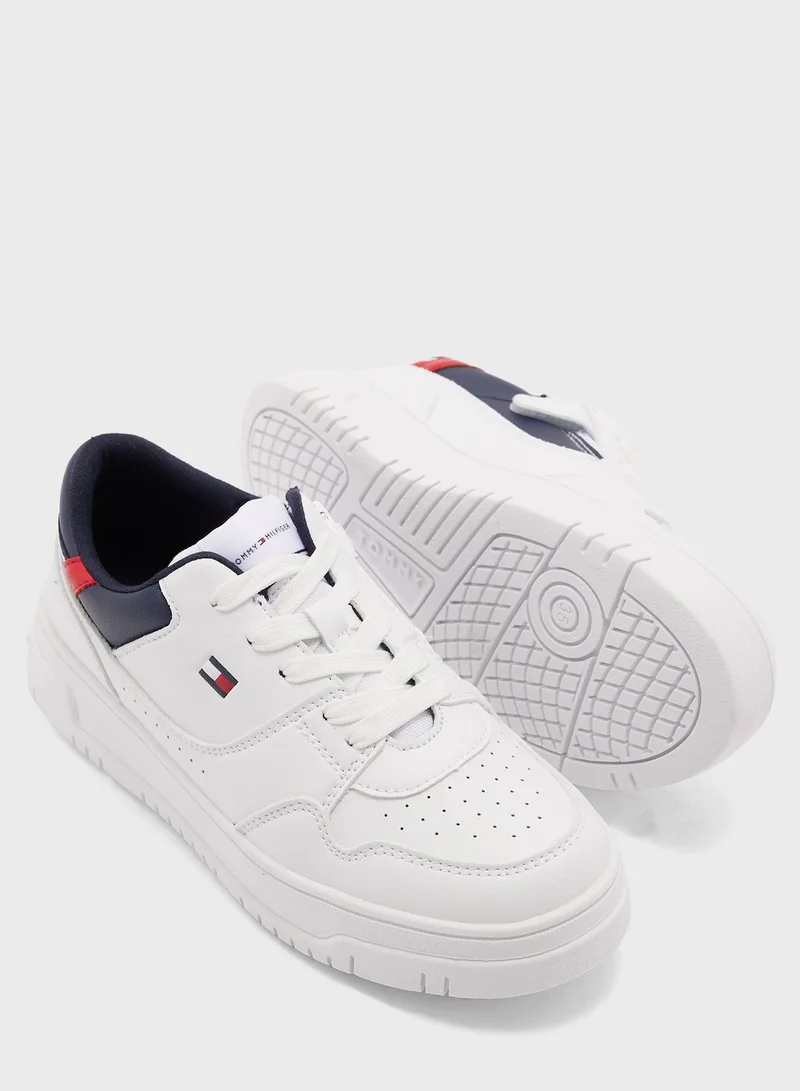 TOMMY HILFIGER Kids Low Top Lace Up Sneakers
