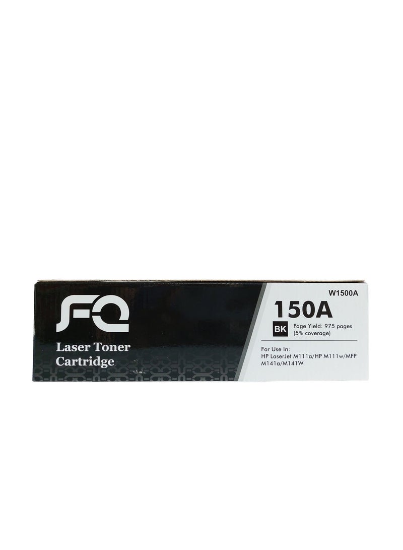 FQ 150A W1500A Compatible Black Laser Toner Cartridge | Up to 975 Pages | Replacement for HP LaserJet M111a, M111w, Laser MFP M141a & M141w - Image 3