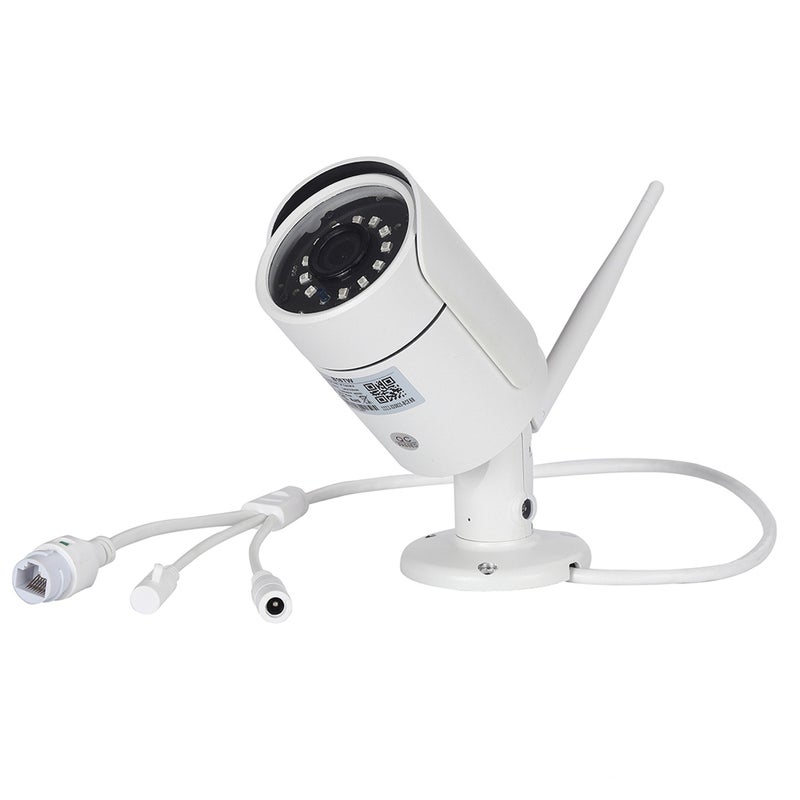 كاميرا IP عالية الدقة 2.0 ميجابكسل Bosesh-B17W-8G مقاومة للماء IP66 بدقة 1920 x 1080 مع 12 قطعة من مصابيح LED تحت الحمراء SMD، تدعم WiFi / وضع AP / الرؤية الليلية، مع بطاقة TF مدمجة سعة 8 جيجابايت - Image 2
