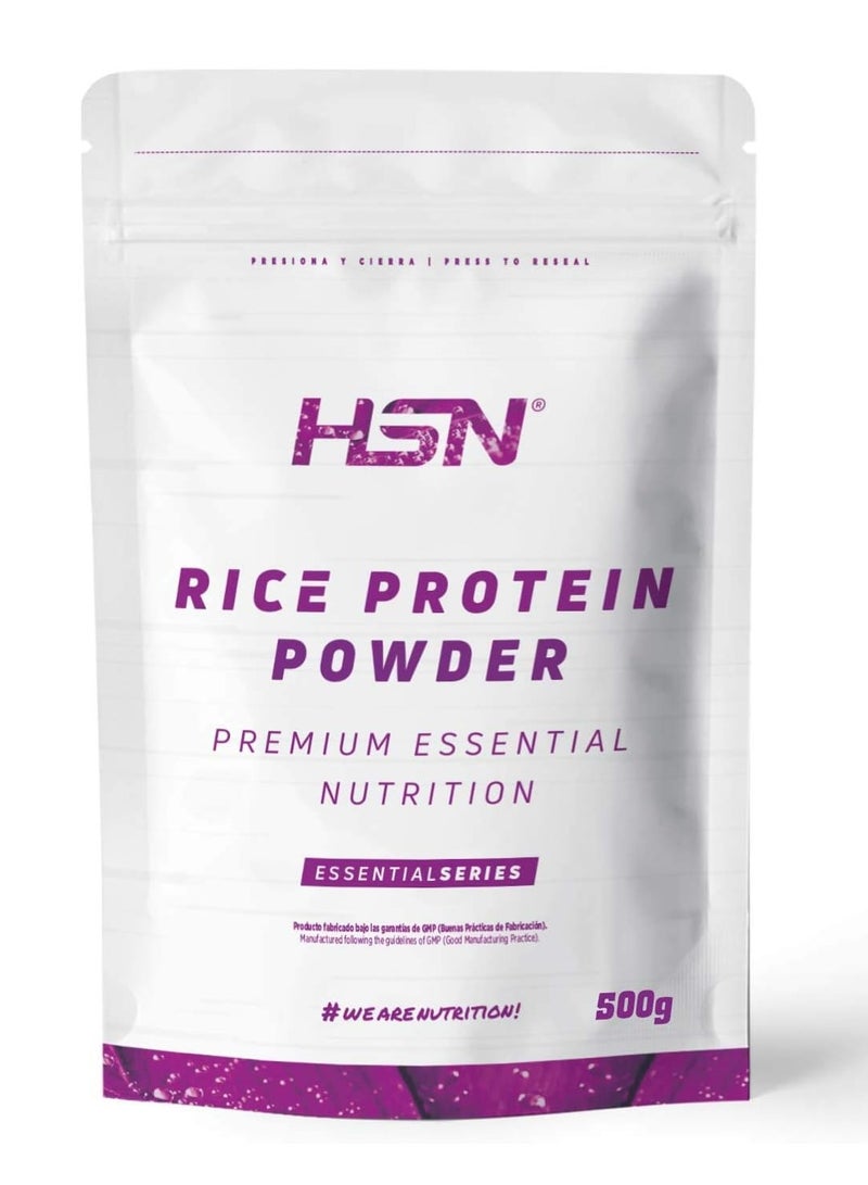 HSN Brown Rice Protein concentrate 500g no flavour - Image 1