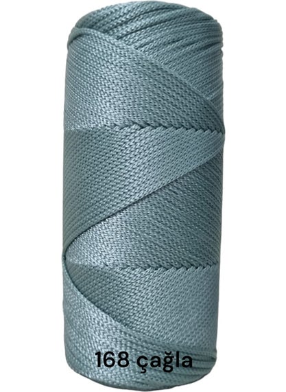MOLY Polyester Macrame Rope 200GR Macrame Rope Bag Rope Runner Rope Knitting Rope No4 - 1.4mm Macrame Rope 