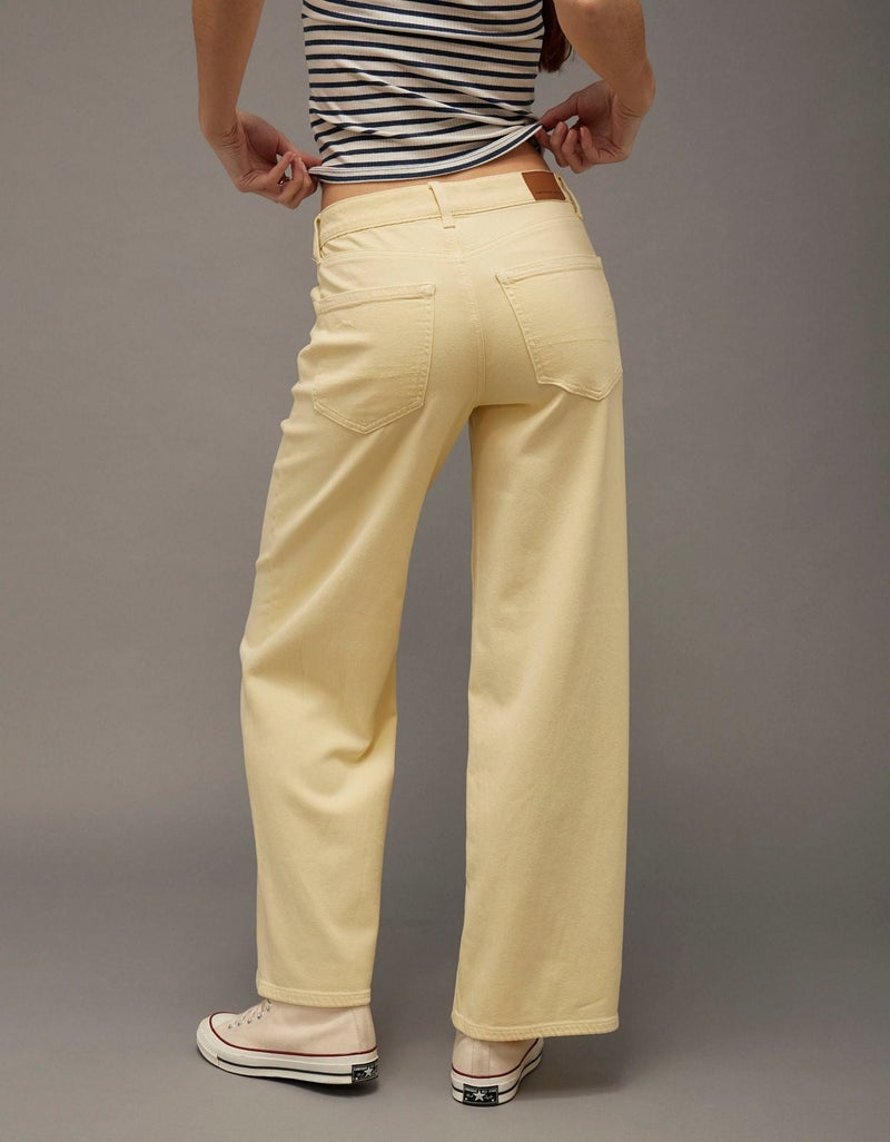 American Eagle AE Stretch Super High-Waisted Wide-Leg Pant - Image 2