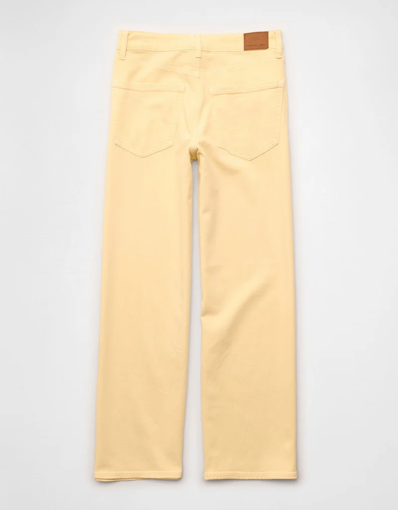 American Eagle  AE Stretch Super High-Waisted Wide-Leg Pant for Women | Best Price UAE