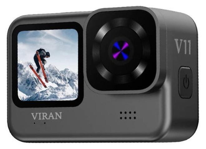 VIRAN V11 Action Camera 5K 4K60FPS - WiFi Dual Color Screens Anti-Shake Waterproof HD Camera for Outdoor Travel, Cycling & Adventure - Image 1