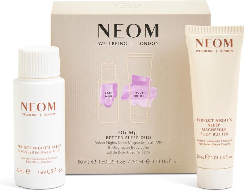 مجموعة هدية نوم أفضل أوه مغ مغنيسيوم مثالية لليالي النوم