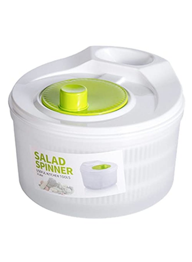 Vegetable Washer Manual Reusable Quick Dry Versatile Professional Fruit Washer Spinner Veggie Dryer Salad Spinner Basket Lid Removable - Image 1