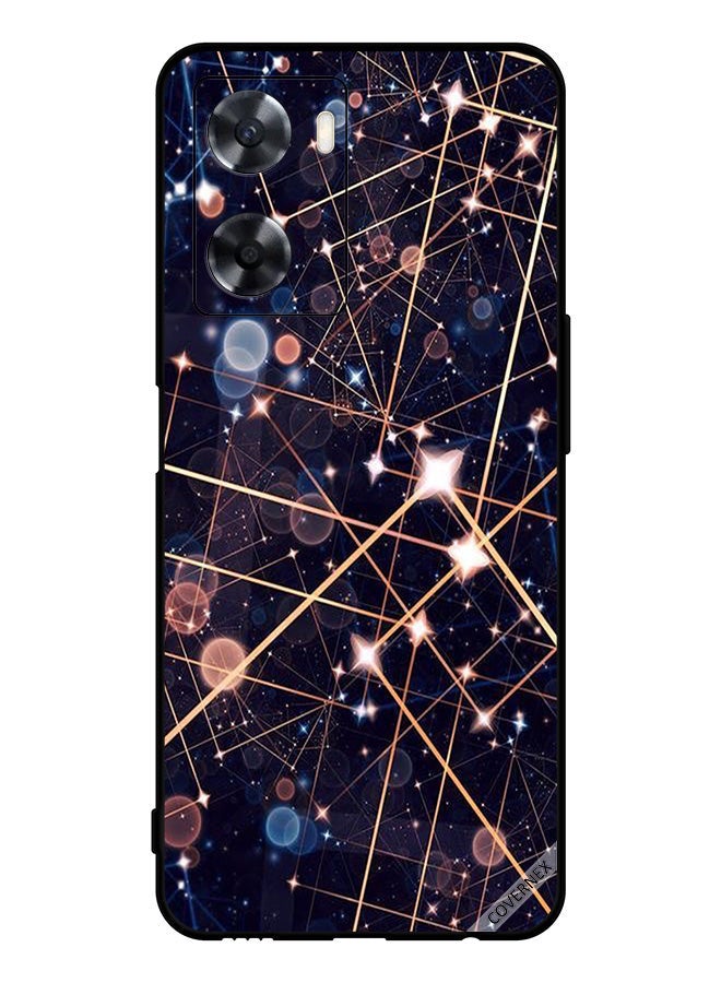 Covernex Protective Case Cover For Oppo A77s Pattern Of Lighting Curves - Image 1