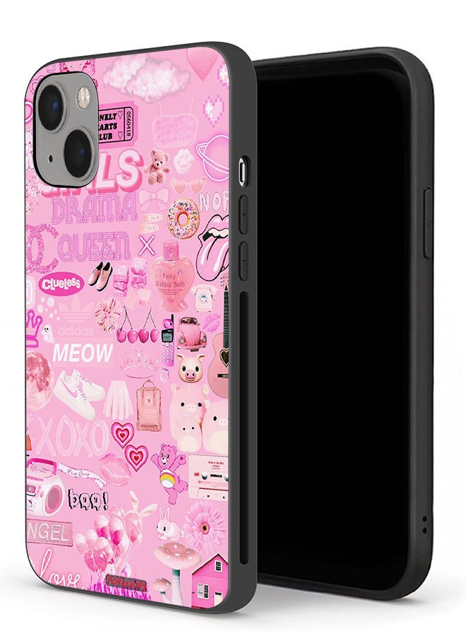 Tolwak Apple iPhone 13 mini Protective Case Girls Drama Queen - Image 1