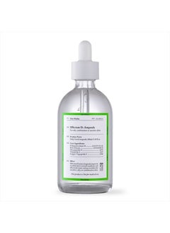 Dirt Phobia Effectem D Solution Ampoule Serum 3.38 fl oz. Daily Facial Serum, Sebum and Pore Care.