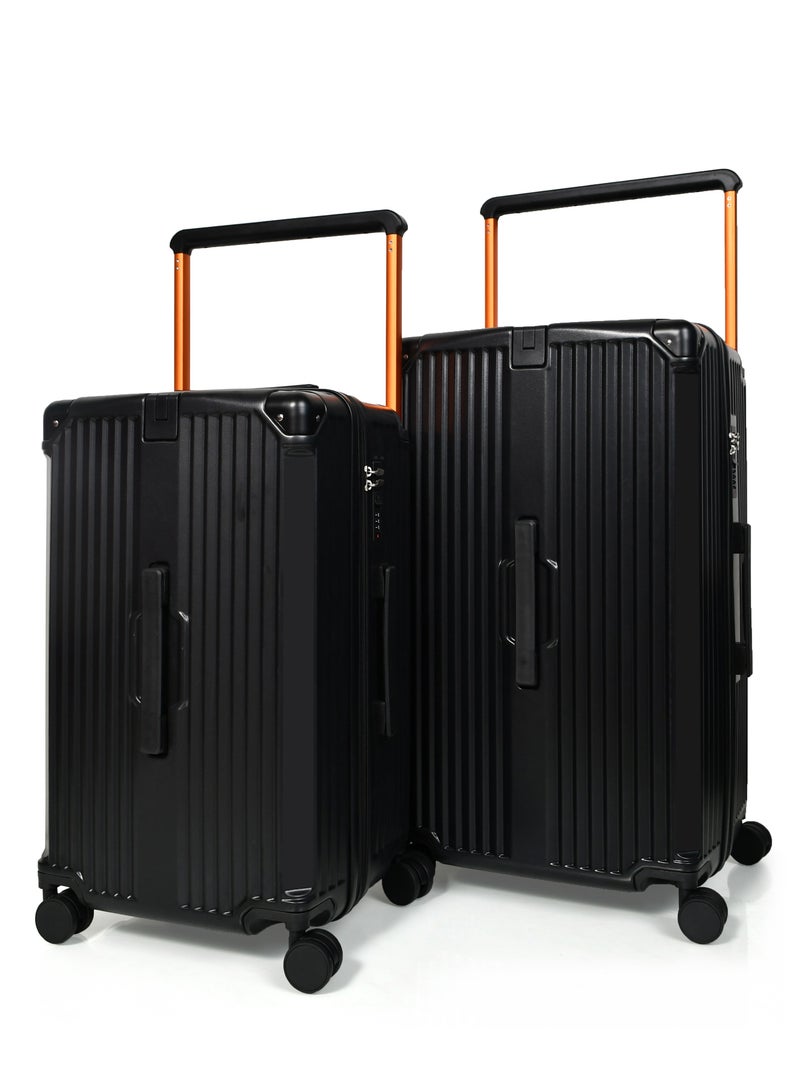 مورانو طقم شنط سفر فايبر اركان المنيوم ثلاثة قطع 28 انش و 24 انش و 20 انش لكبينة الطائرة - Image 3