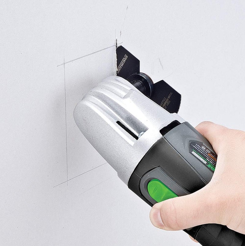GENESIS GMT15A 1.6 Amp Multi-Purpose Oscillating Tool and 19-Piece Universal Hook-And-Loop Accessory Kit with Storage Box - Image 3