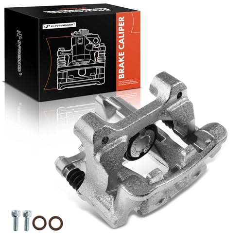 A-Premium Disc Brake Caliper Assembly with Bracket Compatible with Select Kia Models - Optima 2013 2014 2015, L4 2.0L - Rear Left Driver Side - Image 1