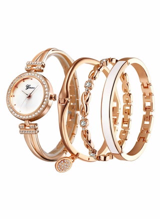 طقم ساعات نسائية أنيقة، 4 ساعات نسائية مع طقم سوار - pzsku/ZE4B2256A5CAAA19B1393Z/45/_/1683387014/82b7d25a-0b56-469b-abde-5a9ed83bc4c5