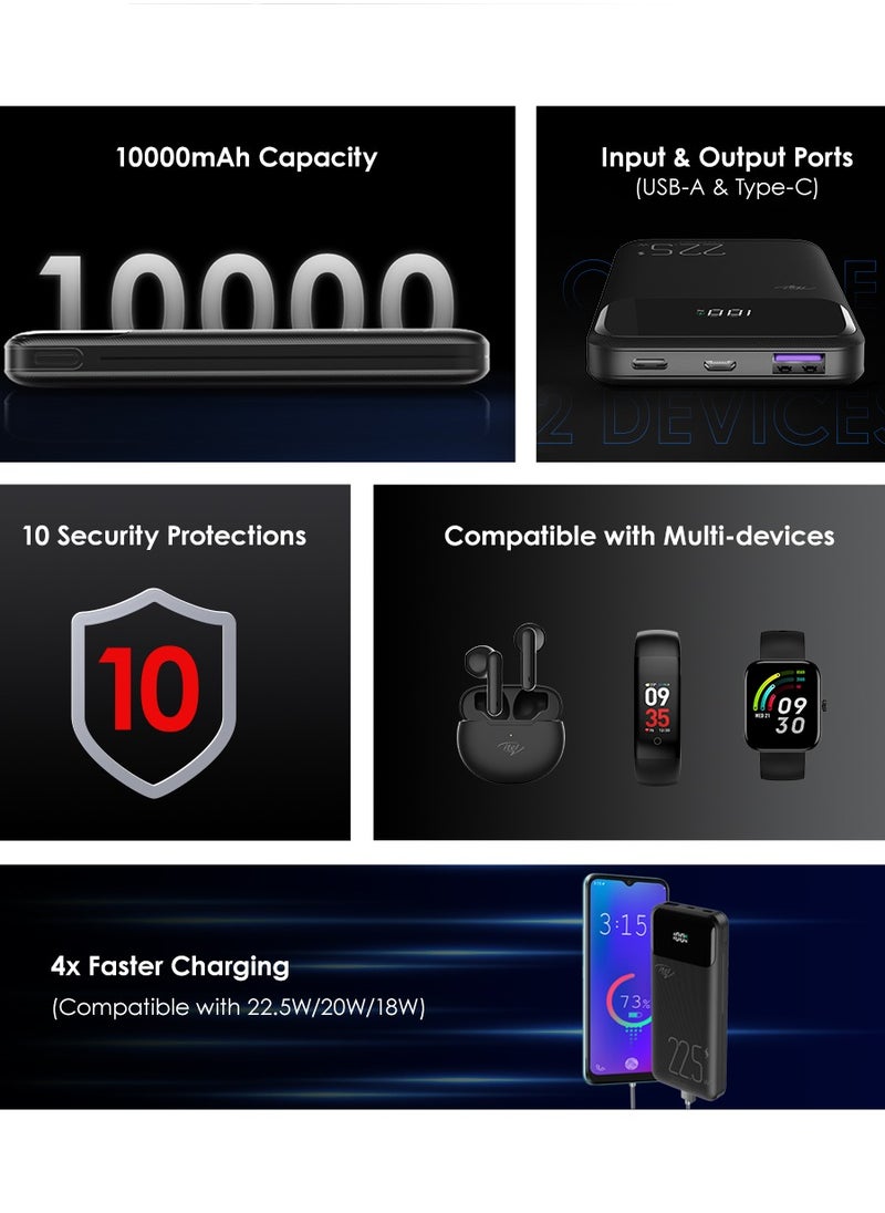 Power bank 10000mAh Dual Input & Output Fast Charge STAR 100 Power Bank